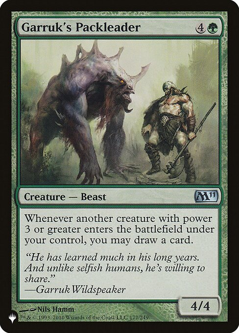 Garruk's Packleader M11-177