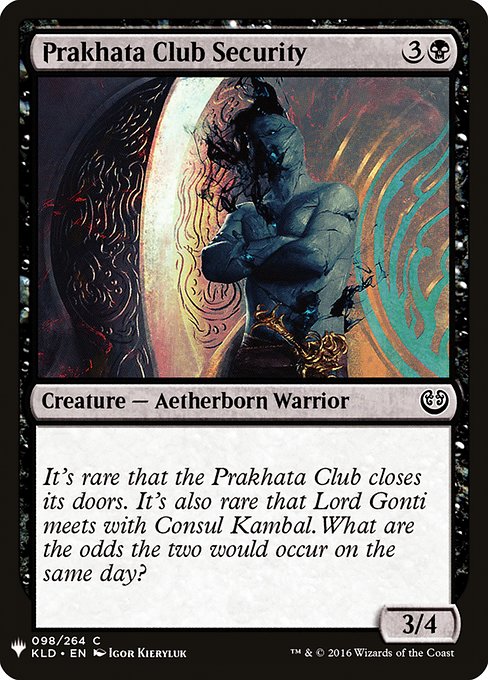 Prakhata Club Security KLD-98
