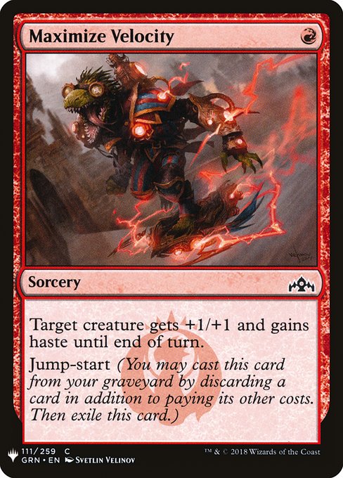 Maximize Velocity GRN-111