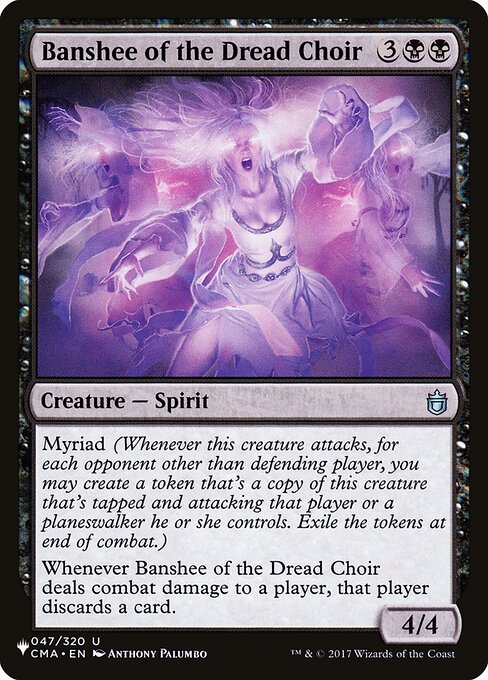 Banshee of the Dread Choir CMA-47