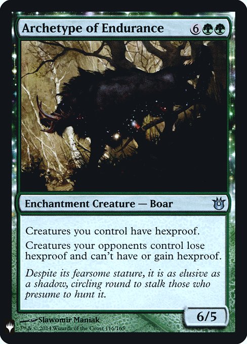 Archetype of Endurance BNG-116