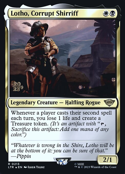 Lotho, Corrupt Shirriff 213s