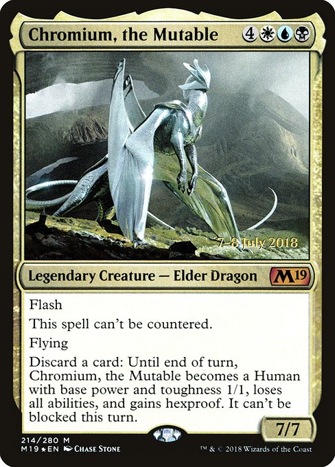Chromium, the Mutable 214s
