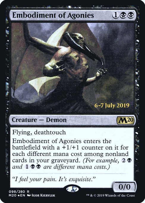 Embodiment of Agonies 98s