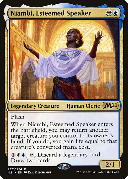 Niambi, Esteemed Speaker 222p