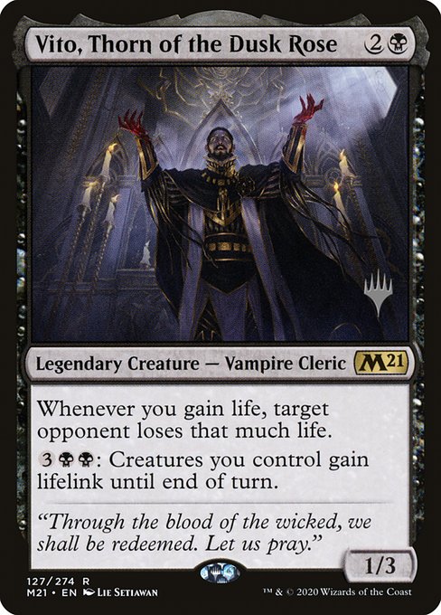 Vito, Thorn of the Dusk Rose 127p