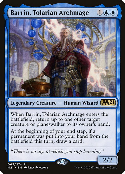 Barrin, Tolarian Archmage 45p