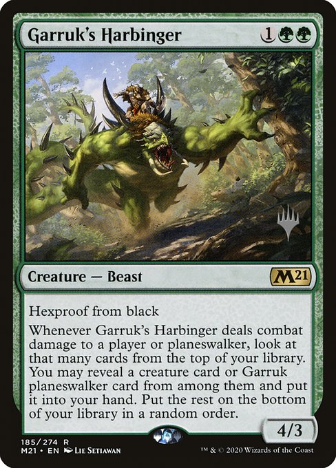 Garruk's Harbinger 185p