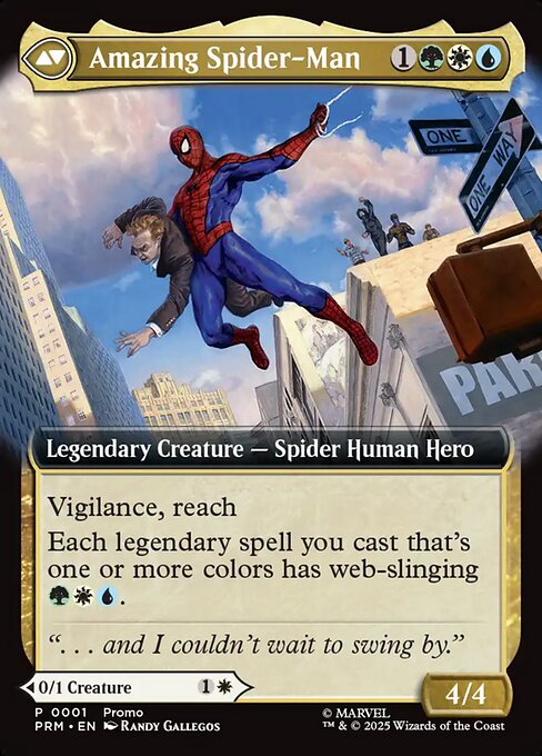 Peter Parker // Amazing Spider-Man 2025-22, back face