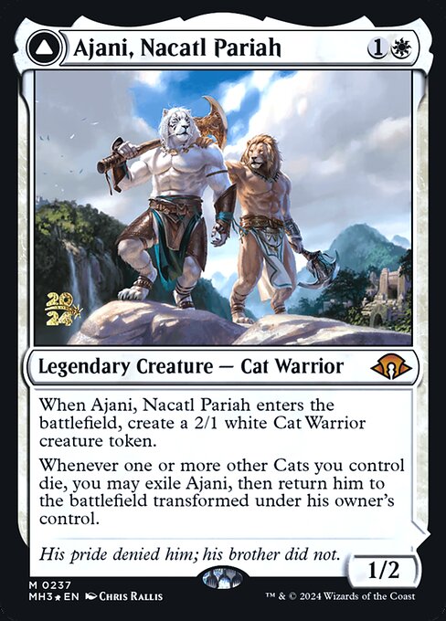 Ajani, Nacatl Pariah // Ajani, Nacatl Avenger 237s