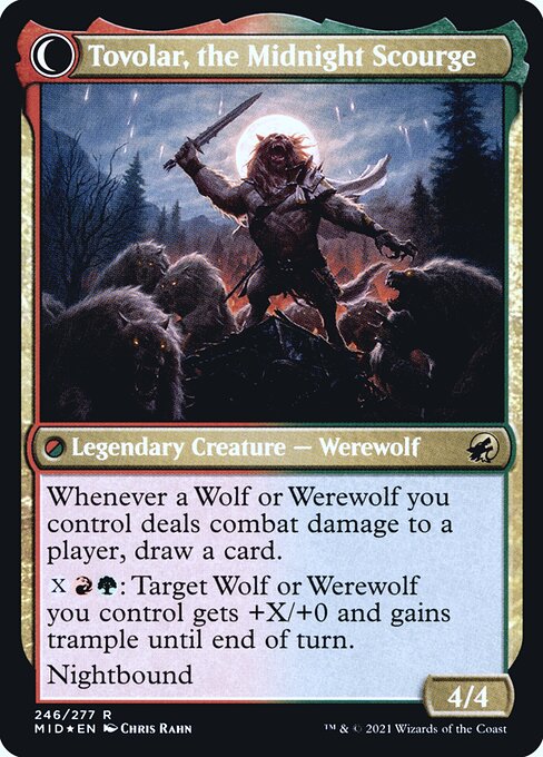 Tovolar, Dire Overlord // Tovolar, the Midnight Scourge 246s, back face