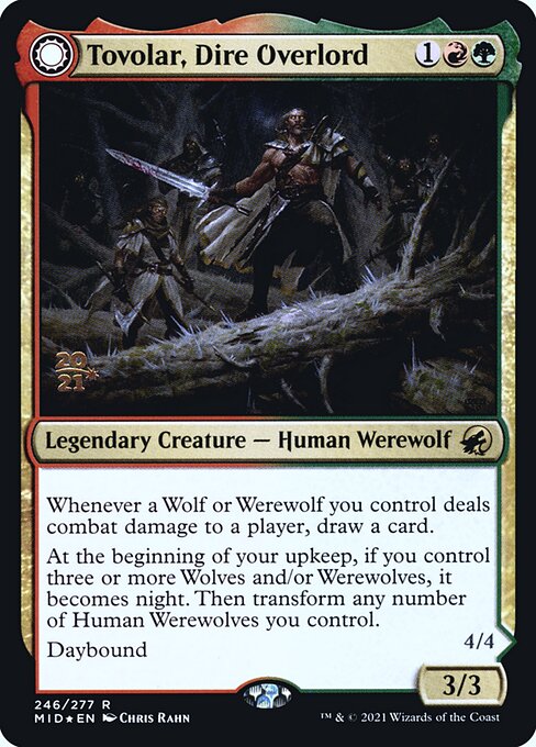 Tovolar, Dire Overlord // Tovolar, the Midnight Scourge 246s