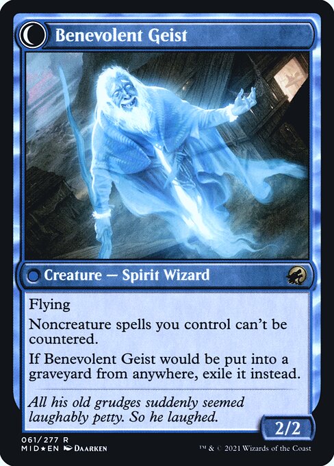 Malevolent Hermit // Benevolent Geist 61s, back face