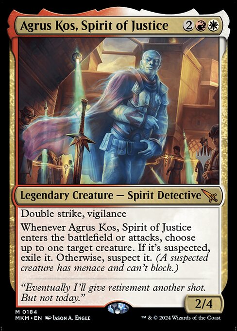 Agrus Kos, Spirit of Justice 184p