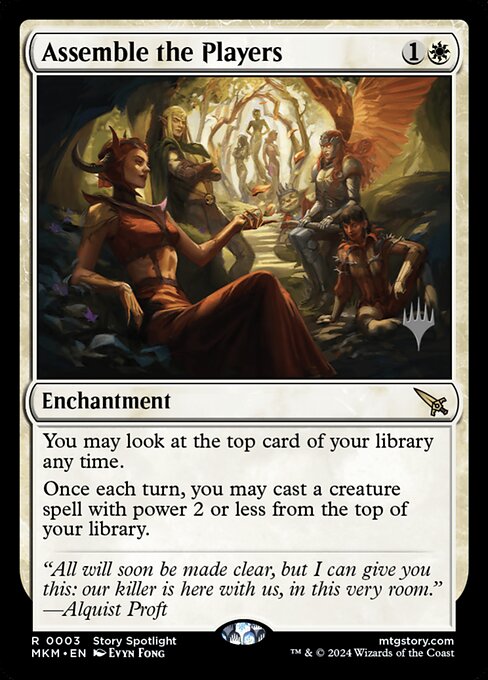 Assemble the Players 3p