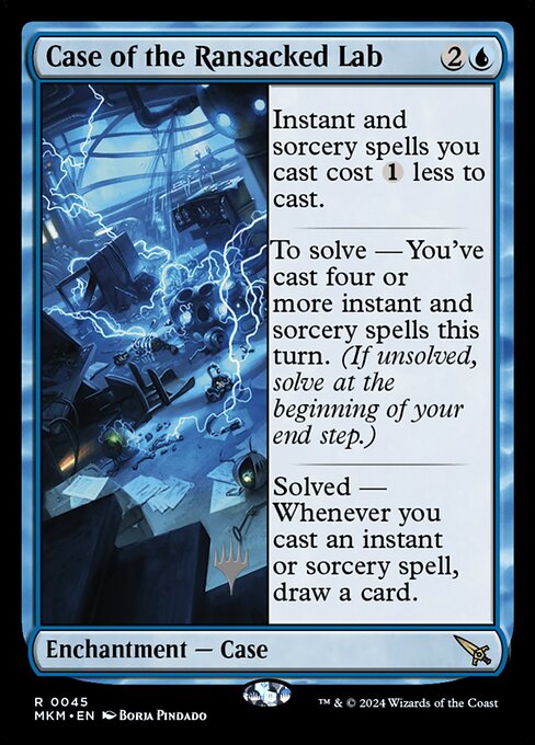 Case of the Ransacked Lab 45p