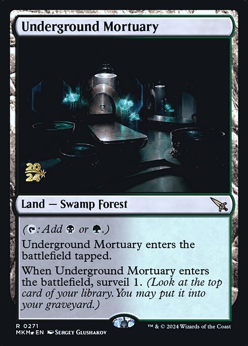 Underground Mortuary 271s