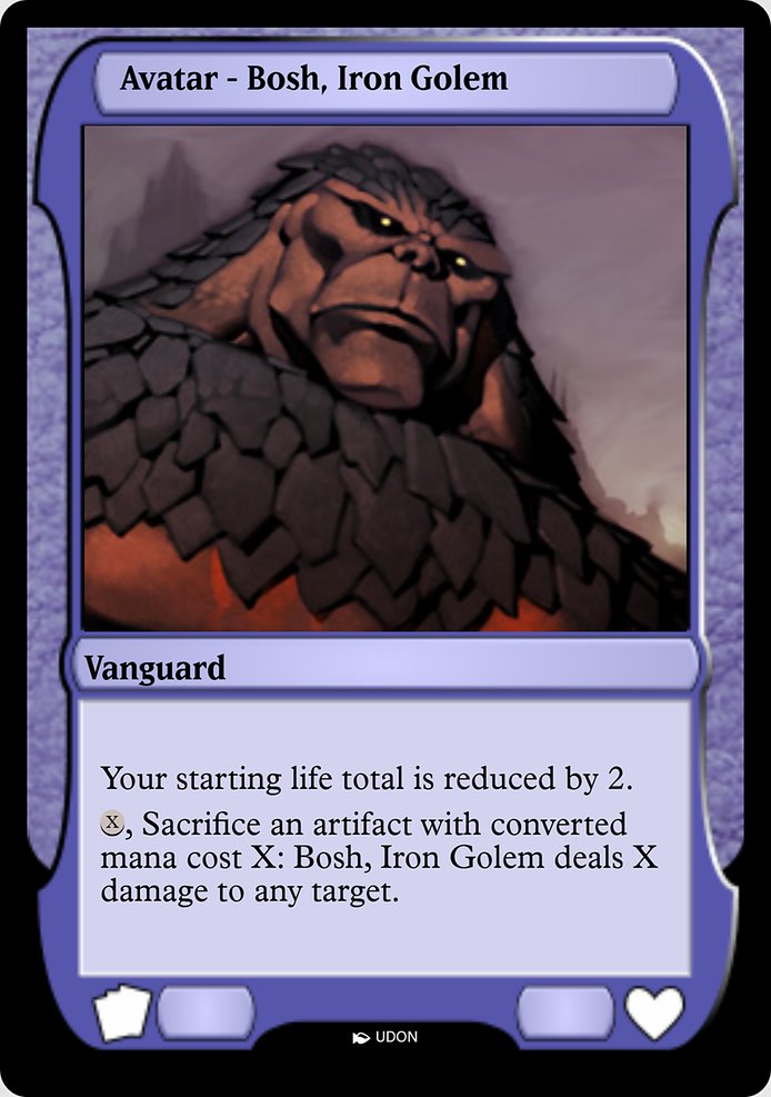 Bosh, Iron Golem Avatar 39
