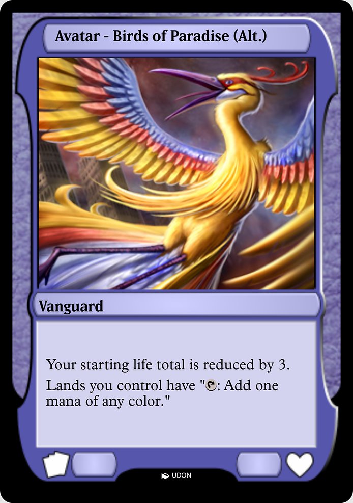 Birds of Paradise Avatar 107