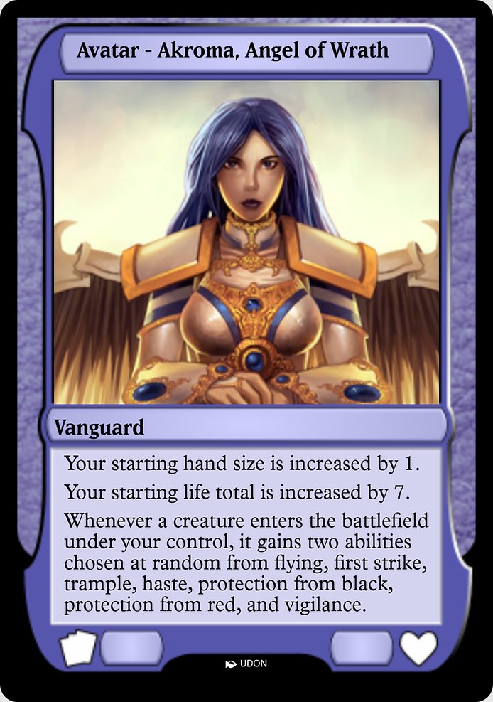 Akroma, Angel of Wrath Avatar 33