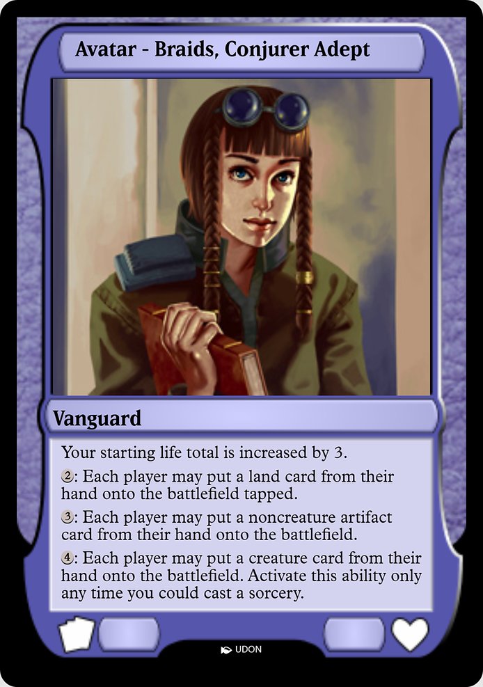 Braids, Conjurer Adept Avatar 66