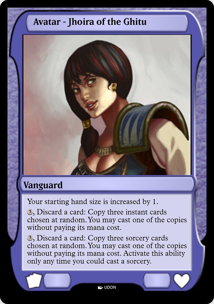 Jhoira of the Ghitu Avatar 69