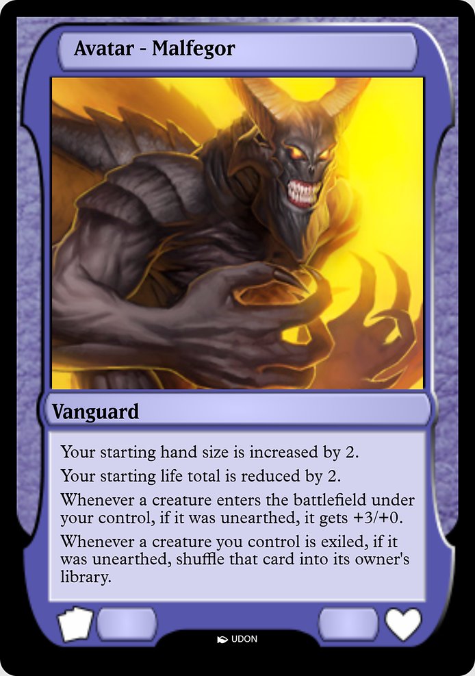 Malfegor Avatar 90