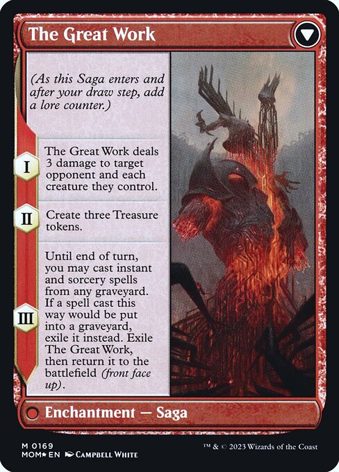Urabrask // The Great Work 169s, back face