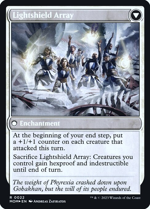 Invasion of Gobakhan // Lightshield Array 22s, back face