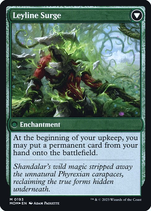 Invasion of Shandalar // Leyline Surge 193s, back face