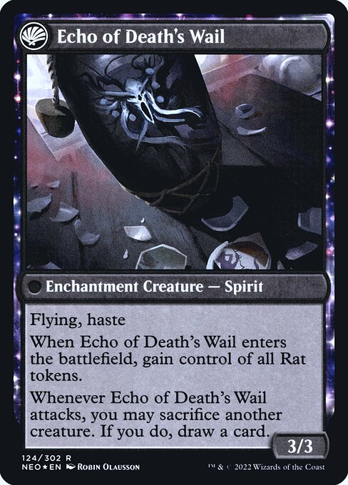 Tribute to Horobi // Echo of Death's Wail 124s, back face
