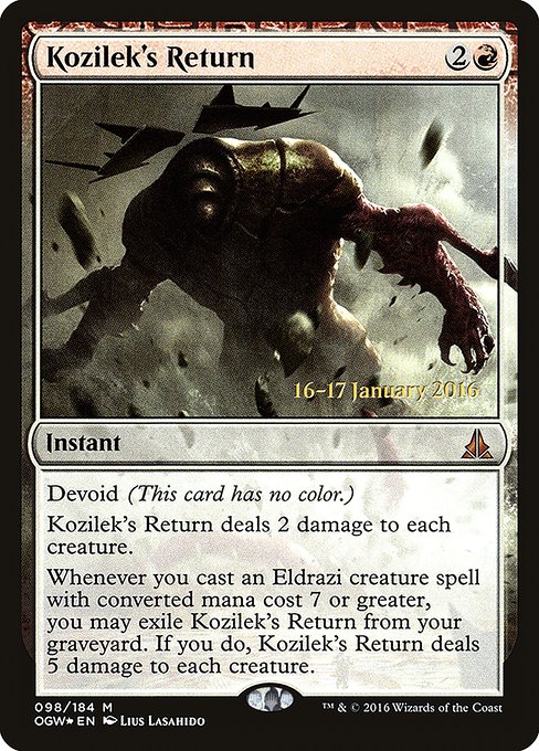 Kozilek's Return 98s