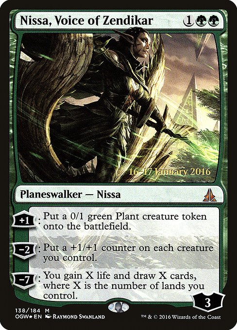 Nissa, Voice of Zendikar 138s
