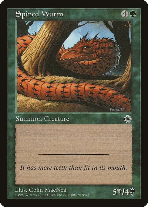 Spined Wurm 185