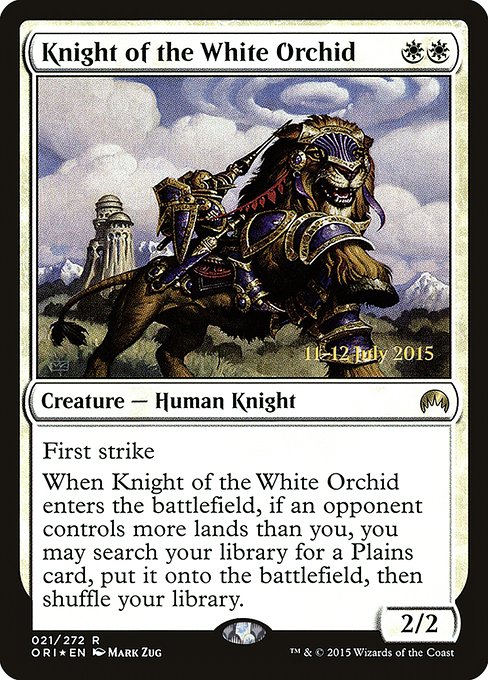 Knight of the White Orchid 21s