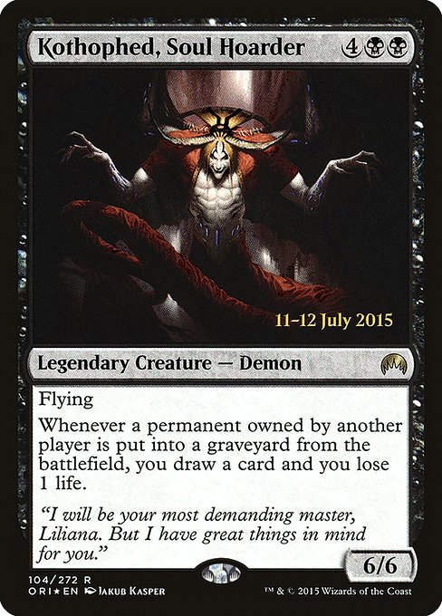 Kothophed, Soul Hoarder 104s