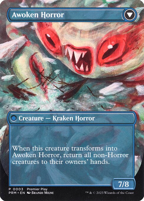 Thing in the Ice // Awoken Horror 3, back face