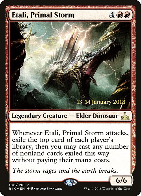 Etali, Primal Storm 100s