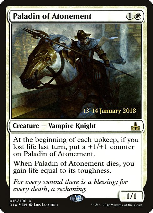 Paladin of Atonement 16s