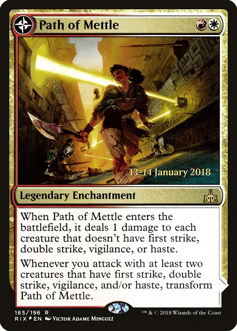 Path of Mettle // Metzali, Tower of Triumph 165s