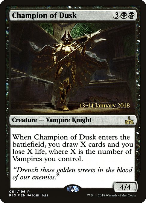Champion of Dusk 64s