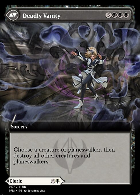Selfless Glyphweaver // Deadly Vanity 90224, back face