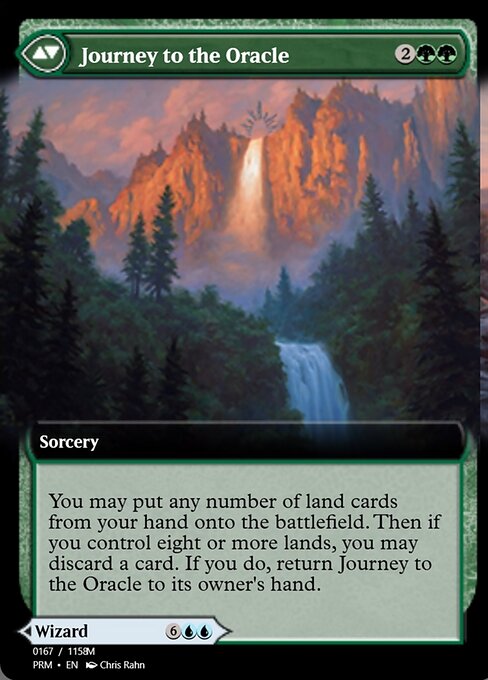 Jadzi, Oracle of Arcavios // Journey to the Oracle 90304, back face