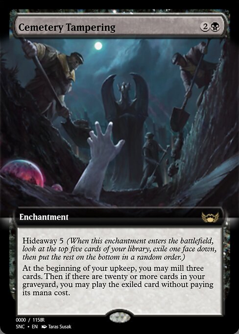 Cemetery Tampering 99775