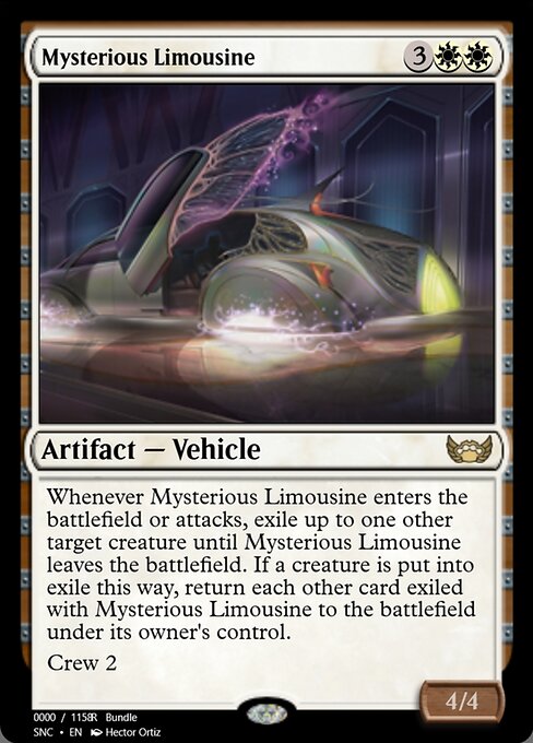 Mysterious Limousine 99967