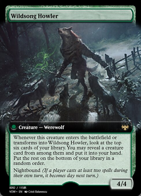 Howlpack Piper // Wildsong Howler 95425, back face