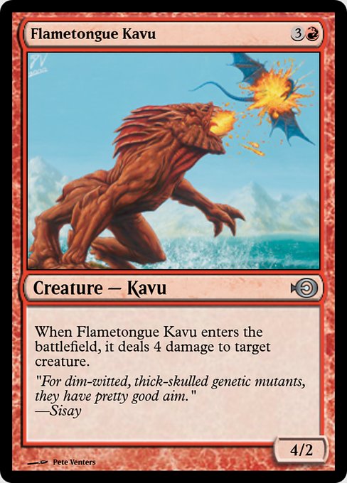 Flametongue Kavu 31459