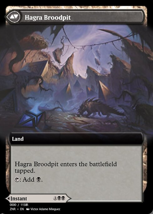 Hagra Mauling // Hagra Broodpit 83874, back face
