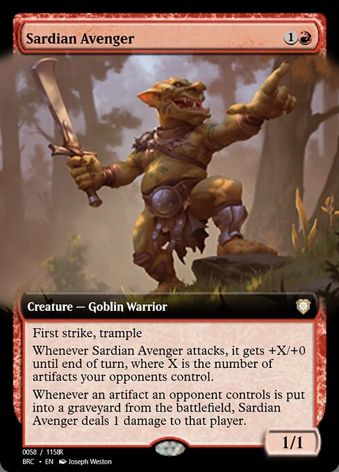 Sardian Avenger 105724