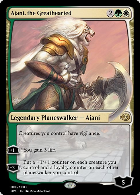 Ajani, the Greathearted 72295